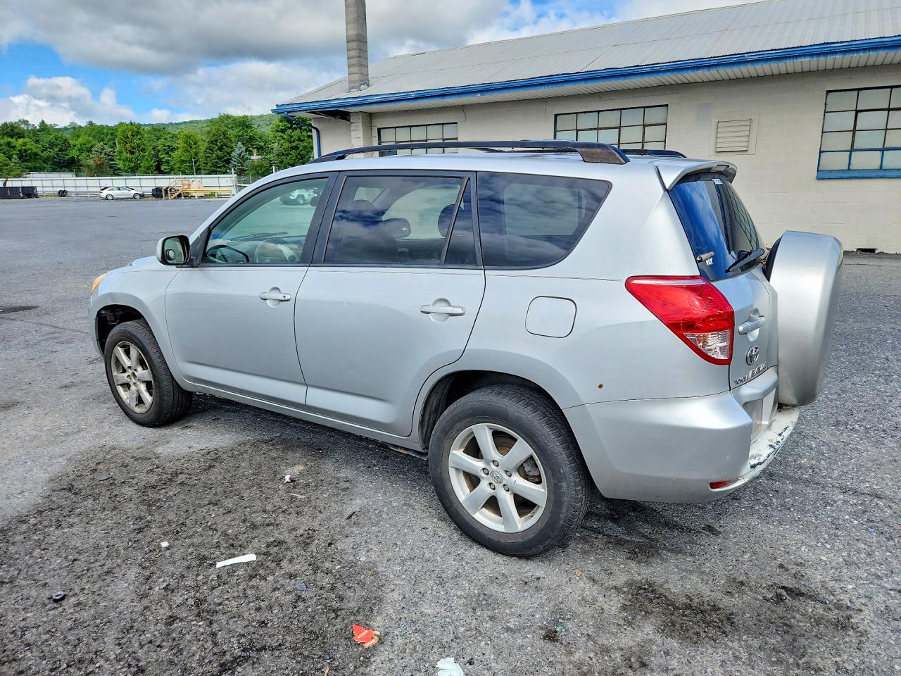 2006 Toyota Rav4 Limited Silver vin: JTMBD31V965035320