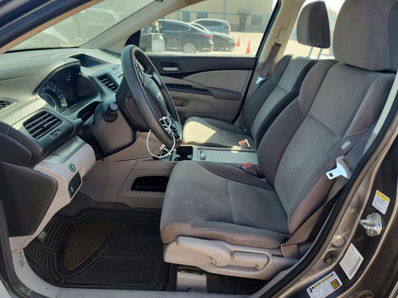 2013 Honda Cr-v Lx Gray vin: 2HKRM4H38DH665271