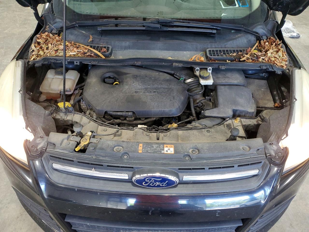 2015 Ford Escape Se Black vin: 1FMCU9GX2FUA13533