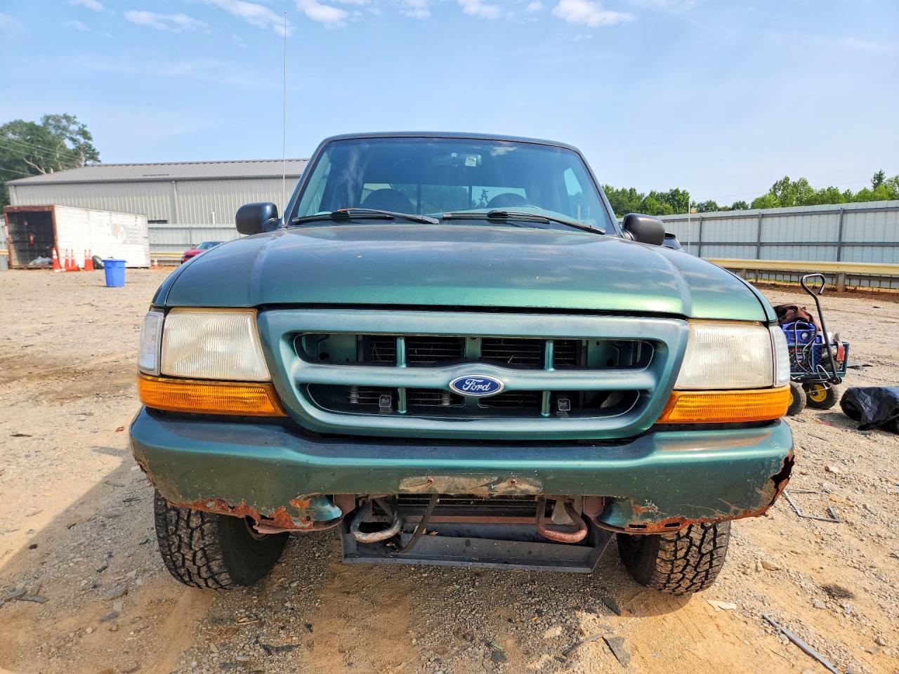 2000 Ford Ranger Super Cab Green vin: 1FTZR15X9YTA20914
