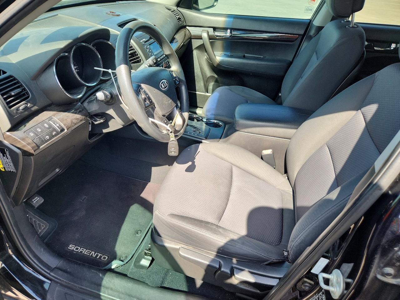 2012 Kia Sorento Lx Black vin: 5XYKT4A20CG199783
