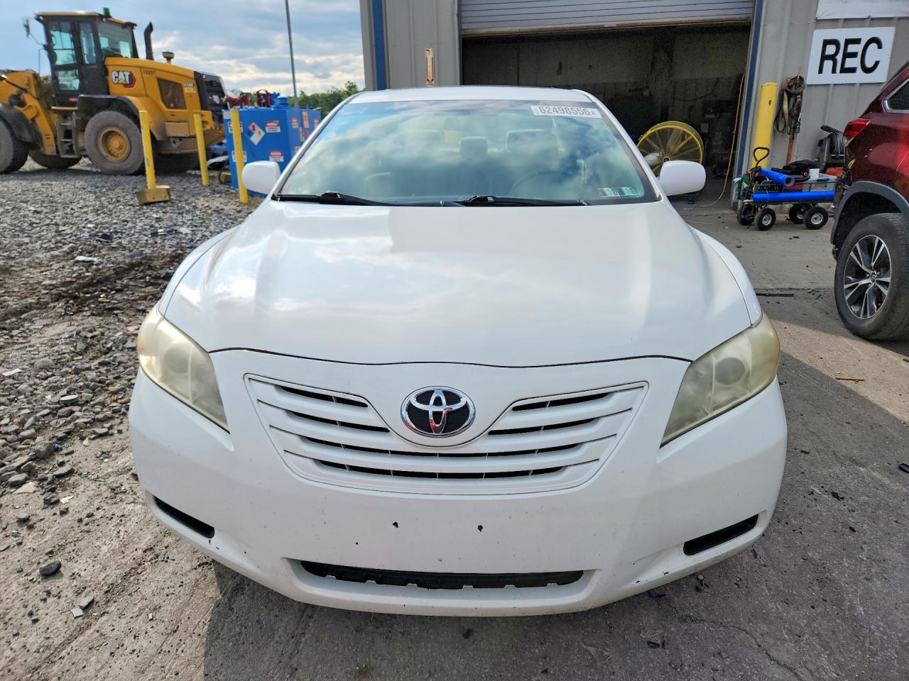 2007 Toyota Camry Le White vin: 4T1BE46K37U727027