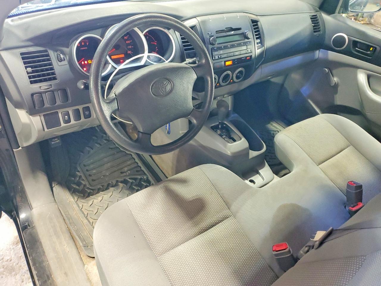 2009 Toyota Tacoma Base Черный vin: 5TENX22NX9Z637299