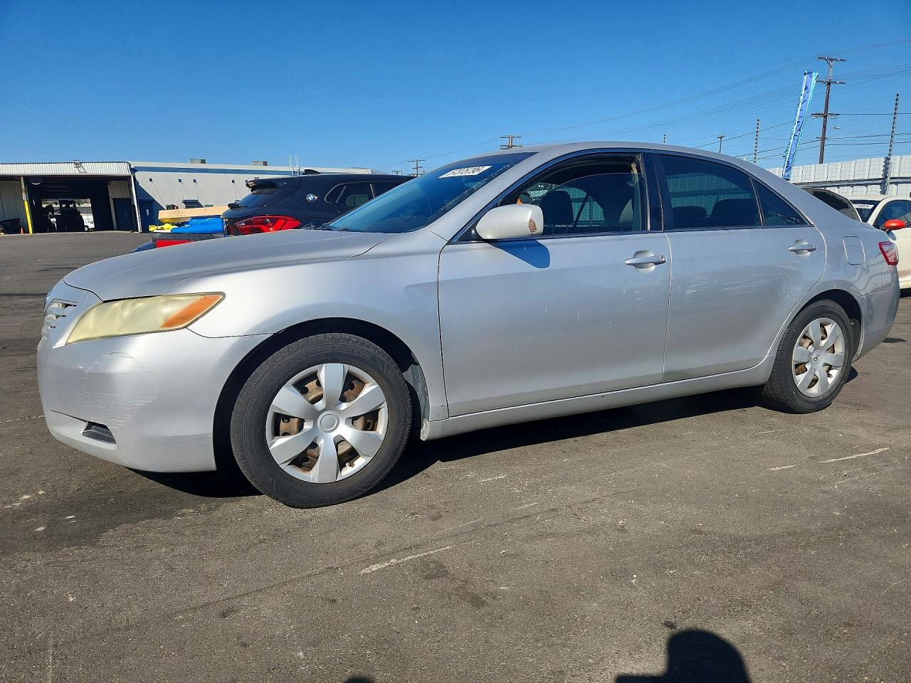 2008 Toyota Camry Le Серебряный vin: 4T4BE46K58R034676