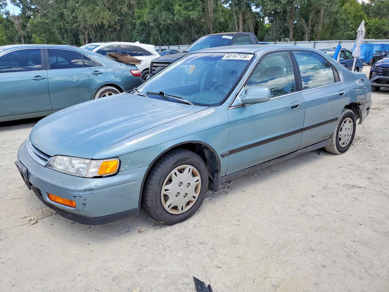 1995 Honda Accord Lx Синий vin: 1HGCD563XSA095018