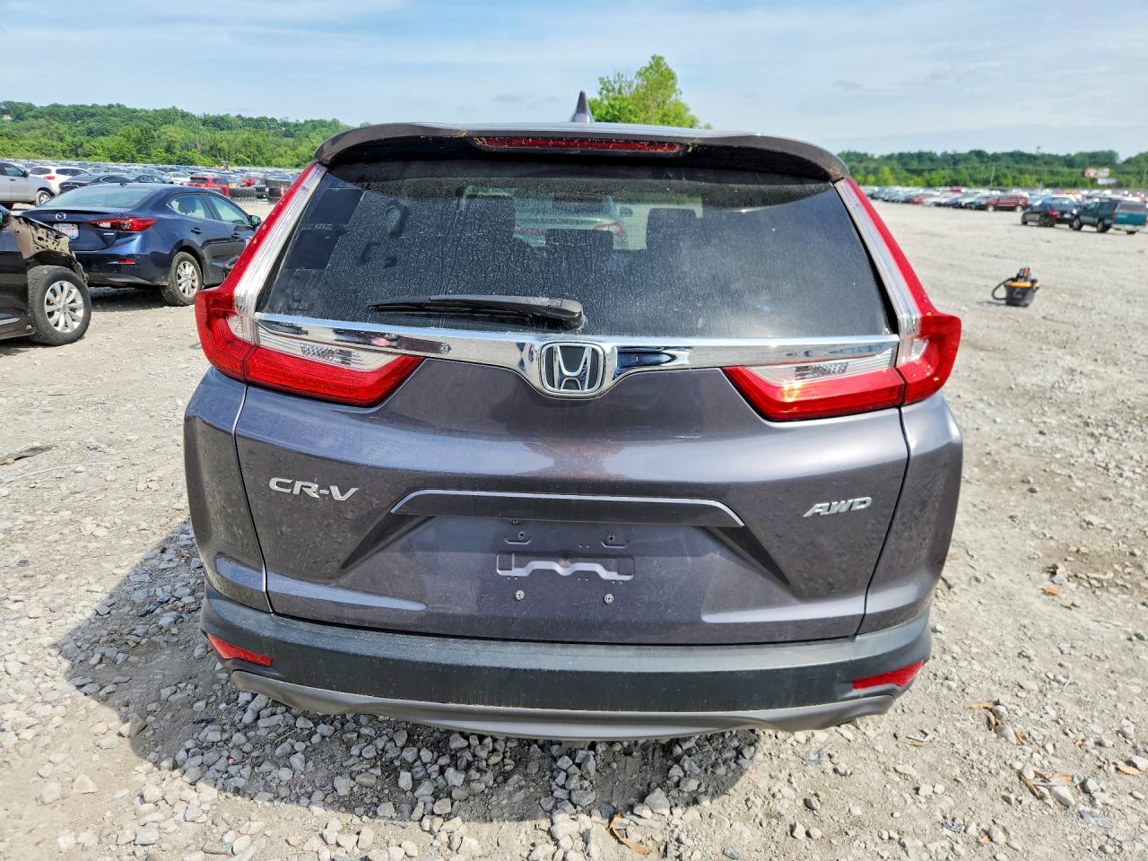 2017 Honda Cr-v Exl Серый vin: 5J6RW2H82HL012523