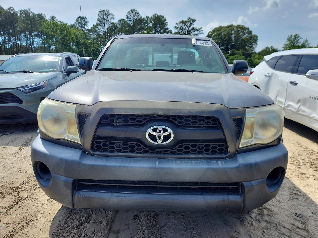 2011 Toyota Tacoma Base Gray vin: 5TFPX4ENXBX003049
