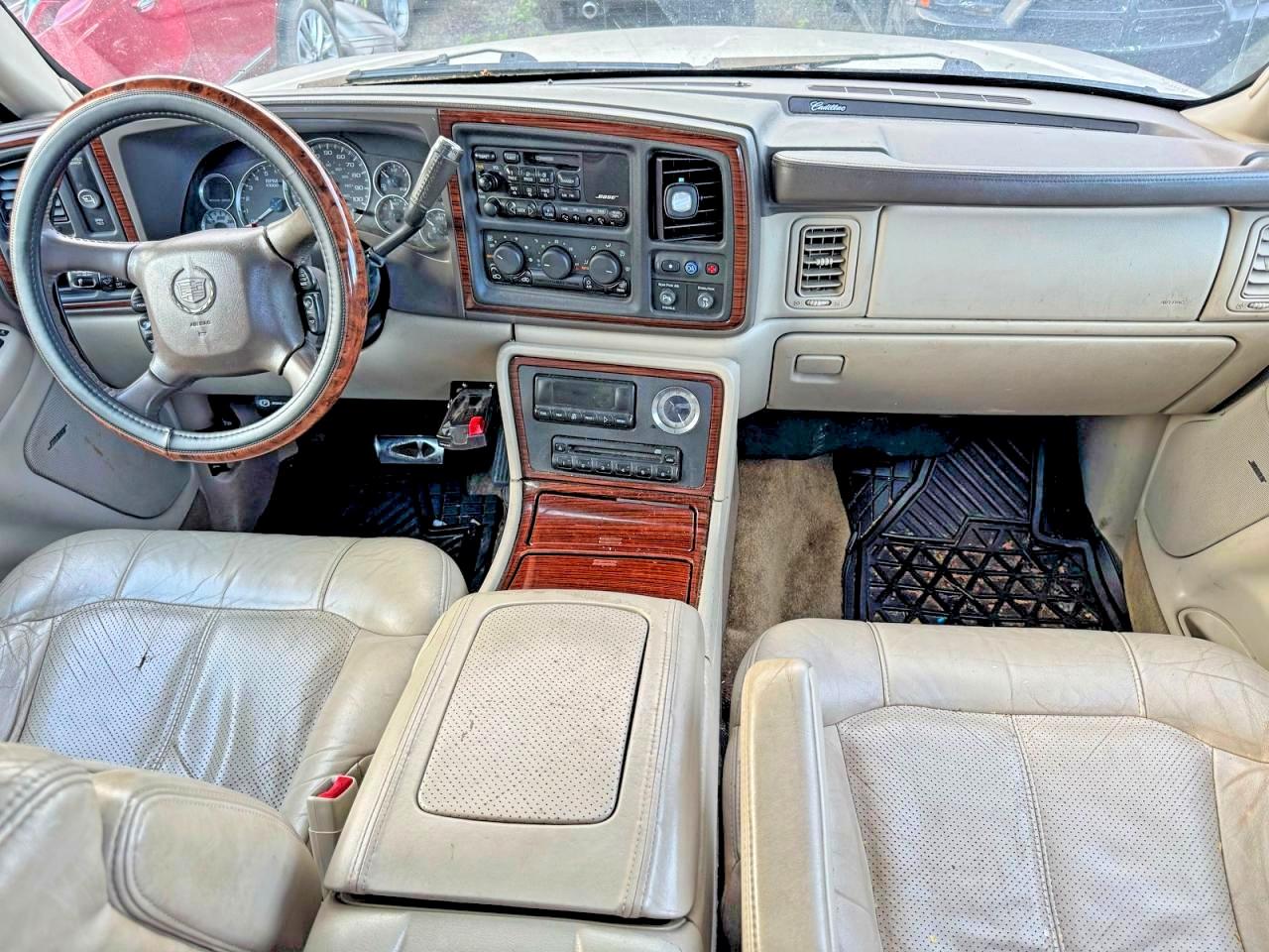 2002 Cadillac Escalade Ext White vin: 3GYEK63N72G331211