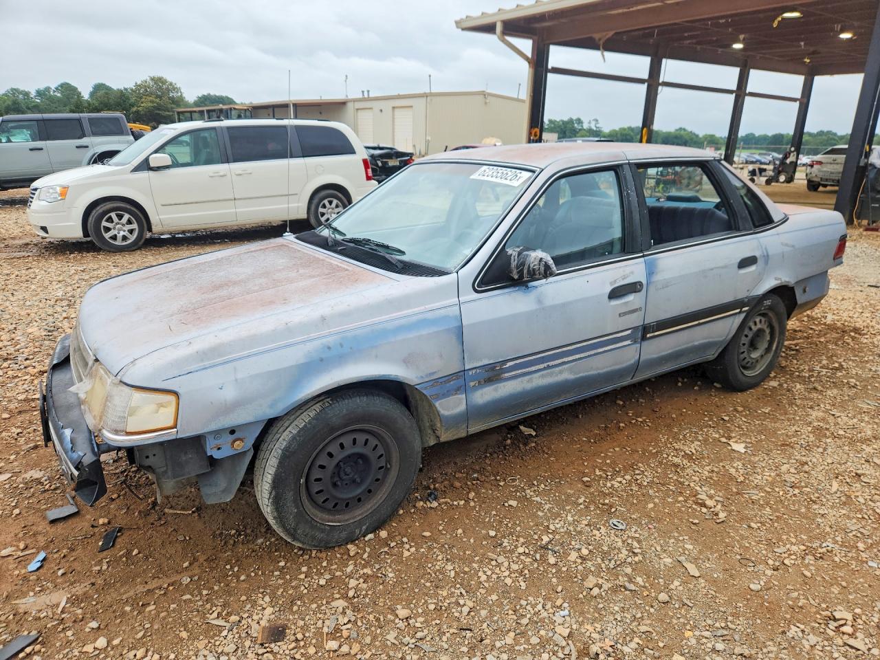 1990 Ford Tempo Gl Синий vin: 1FAPP36X4LK144276