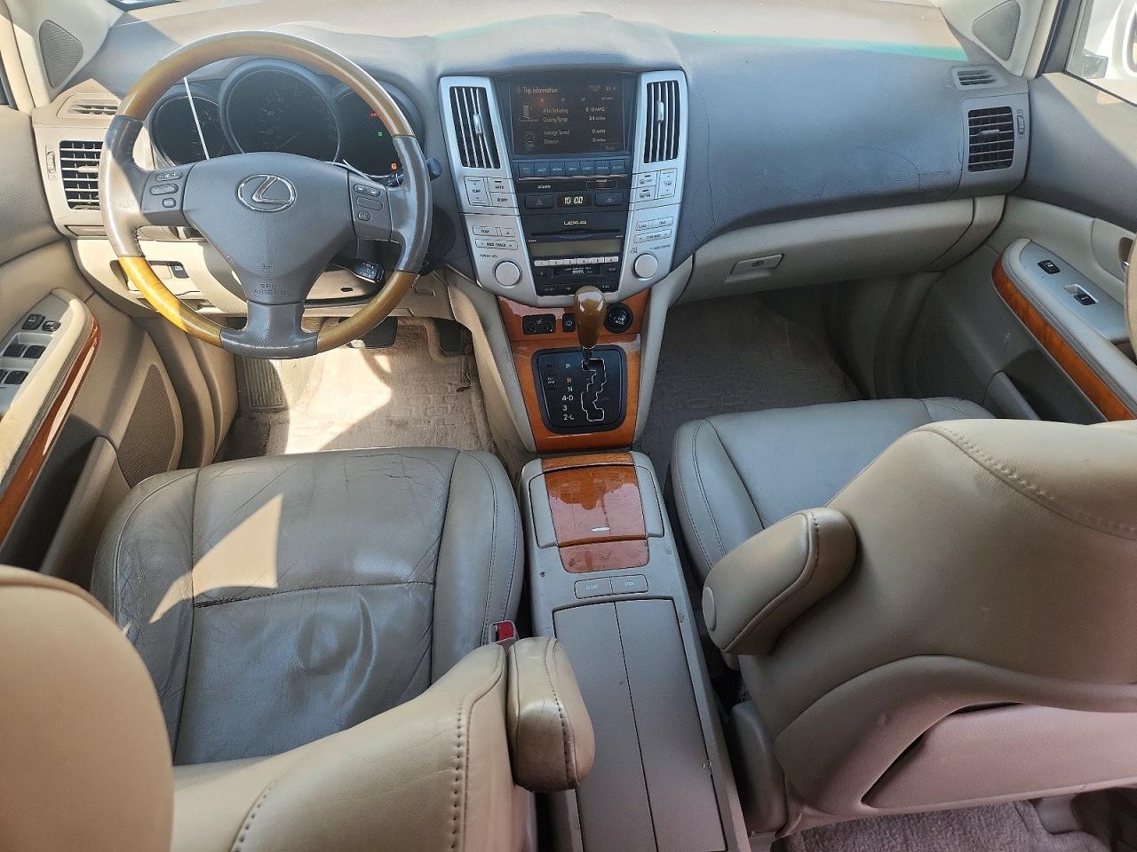 2008 Lexus Rx 350 White vin: 2T2GK31UX8C047884