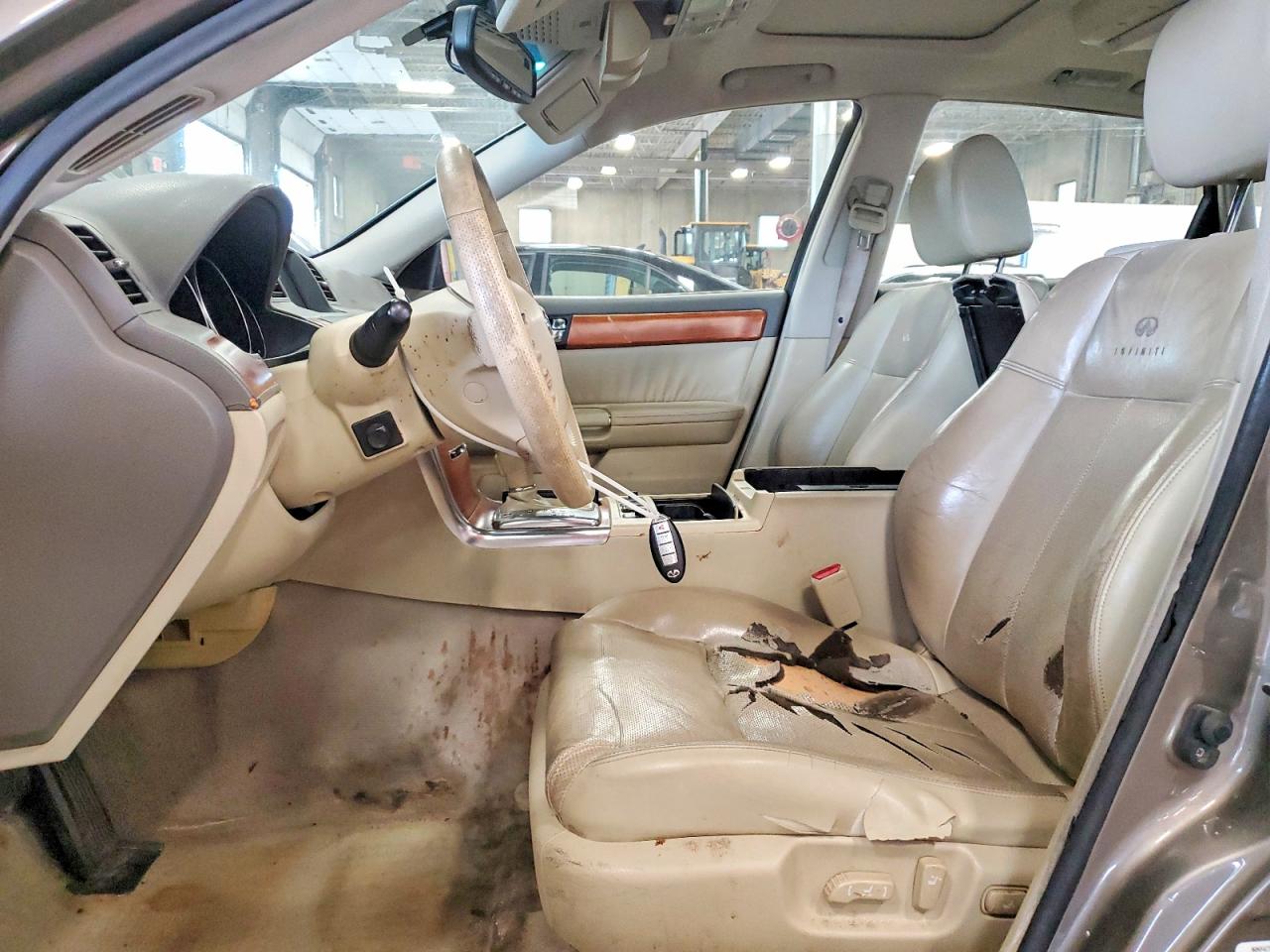 2007 Infiniti M35 X Бежевый vin: JNKAY01F17M452251