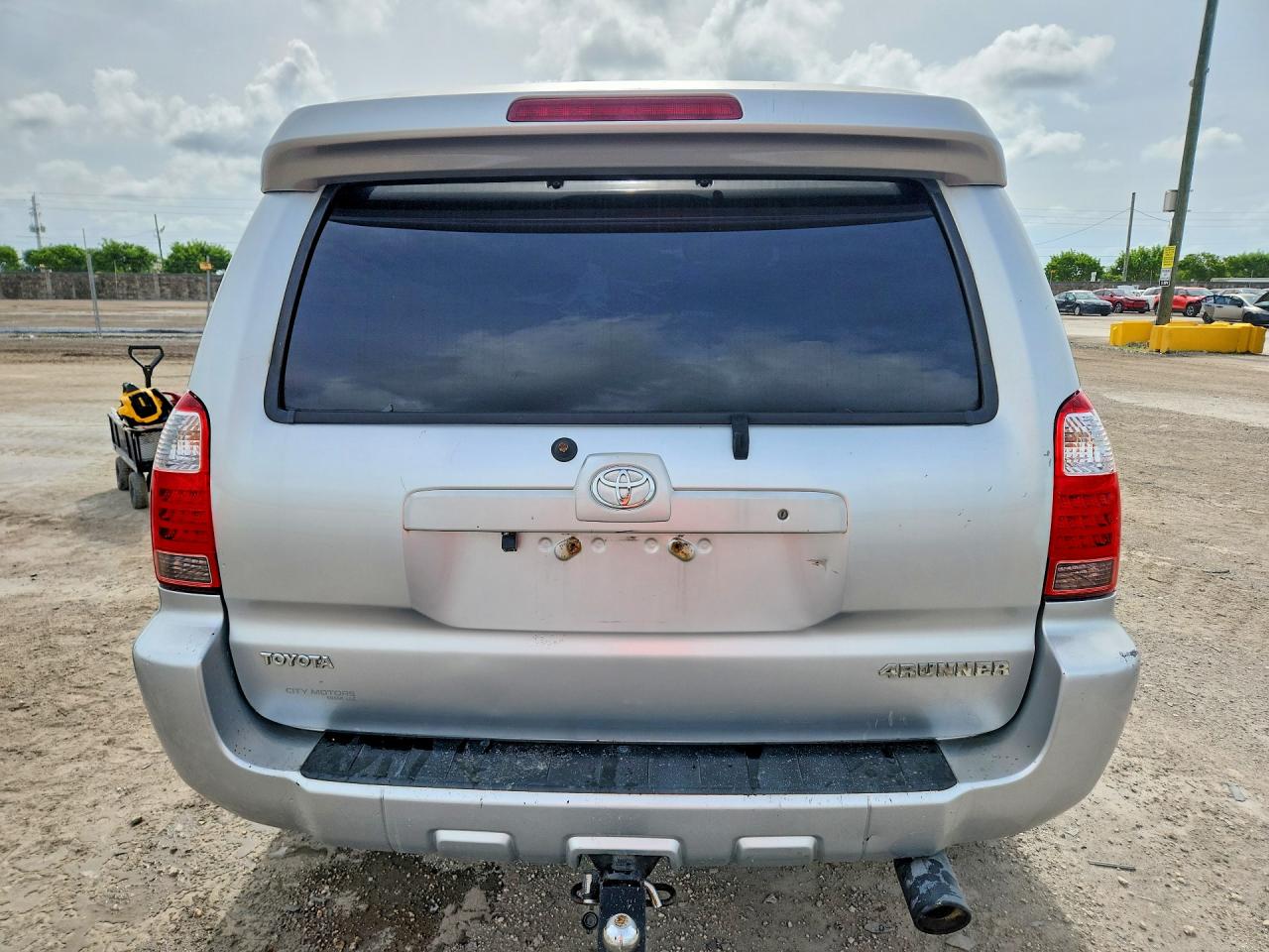 2008 Toyota 4runner Sport Edition Silver vin: JTEBU14R28K009645