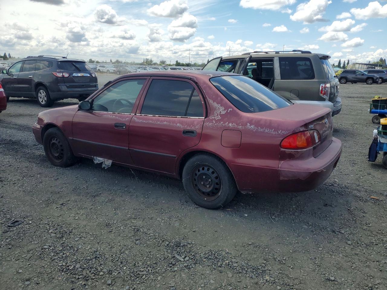 1998 Toyt Corolla Burgundy vin: 1NXBR12E5WZ021632