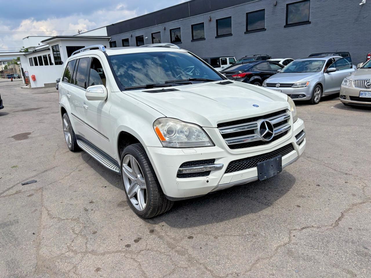 2010 Mercedes-benz Gl 450 4matic White vin: 4JGBF7BE6AA582217