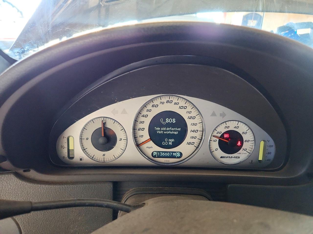 2004 Mercedes-benz Clk 55 Amg Black vin: WDBTK76G44T031677