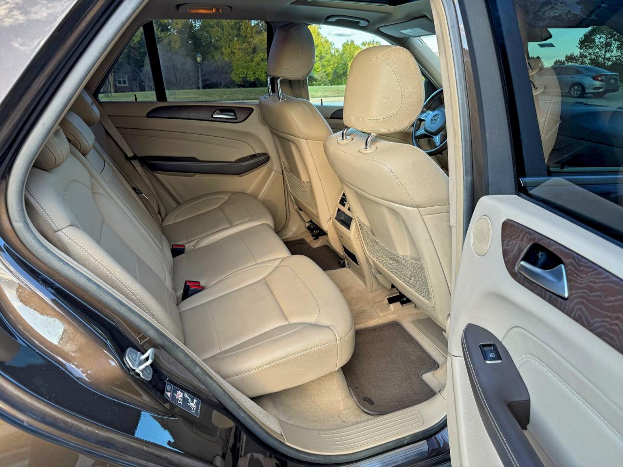 2012 Mercedes-benz Ml 350 4matic Brown vin: 4JGDA5HB2CA026708