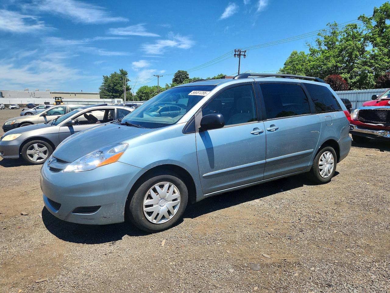 2008 Toyota Sienna Le 7-passenger Gray vin: 5TDZK23C08S211694