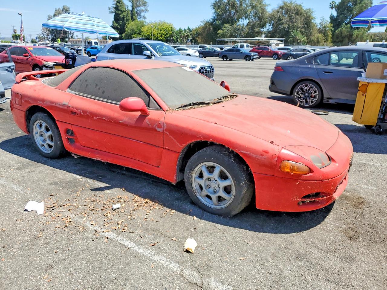 1995 Mitsubishi 3000 Gt Red vin: JA3AM84J6SY002705