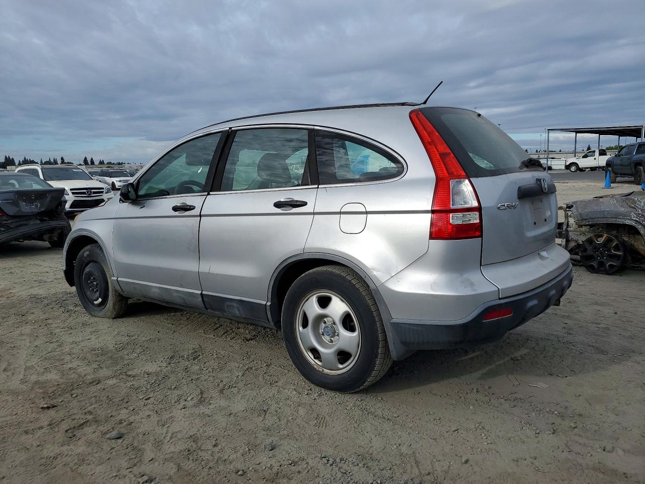 2009 Honda Cr-v Lx Silver vin: 5J6RE48349L059167