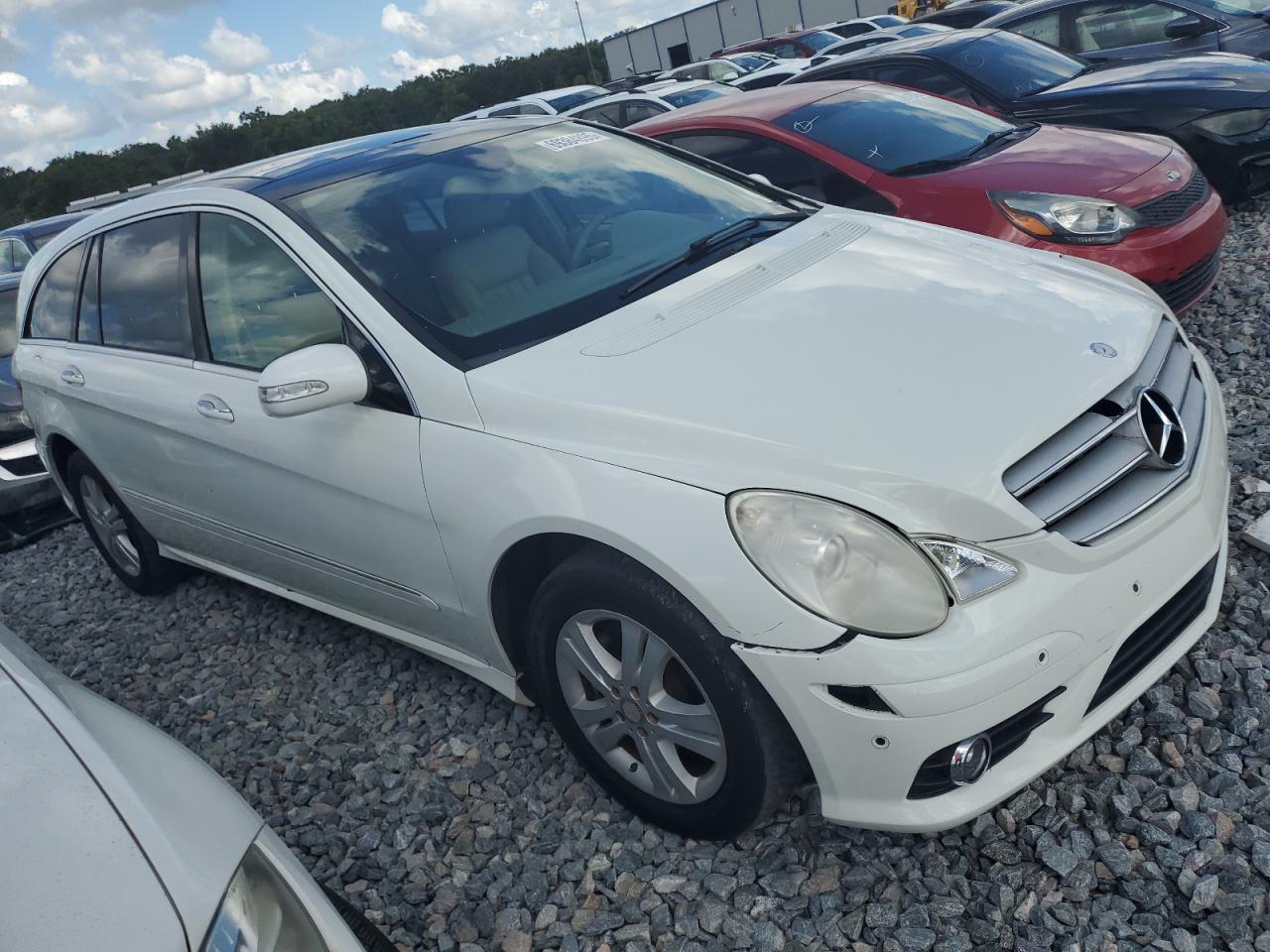 2008 Mercedes-benz R 320 Cdi White vin: 4JGCB22E88A075896