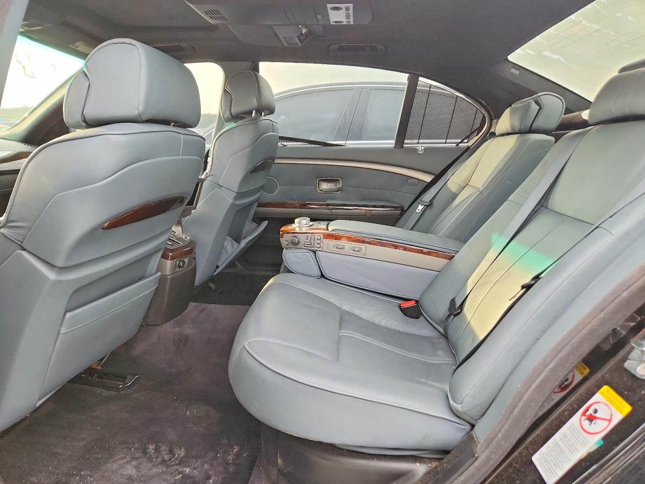 2008 Bmw 760 Li Black vin: WBAHN03538DD98899