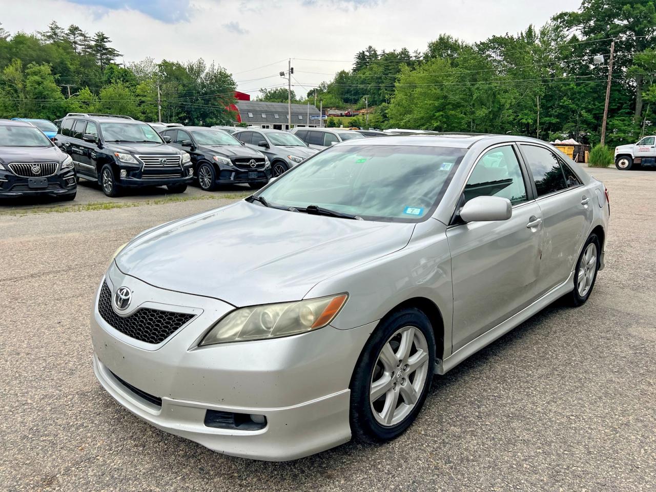 2009 Toyota Camry Se Silver vin: 4T1BE46K89U815705