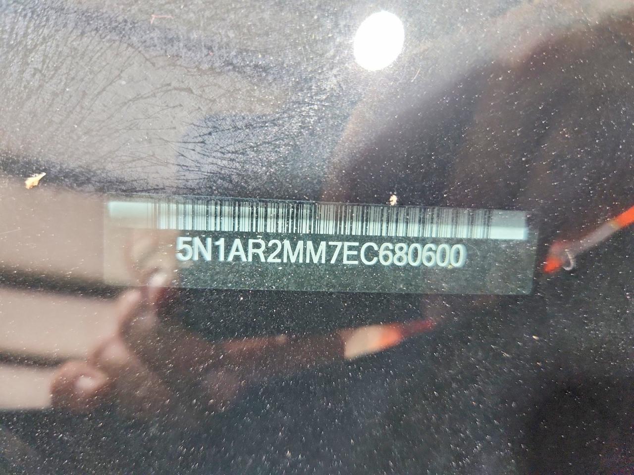 2014 Nissan Pathfinder S Gray vin: 5N1AR2MM7EC680600
