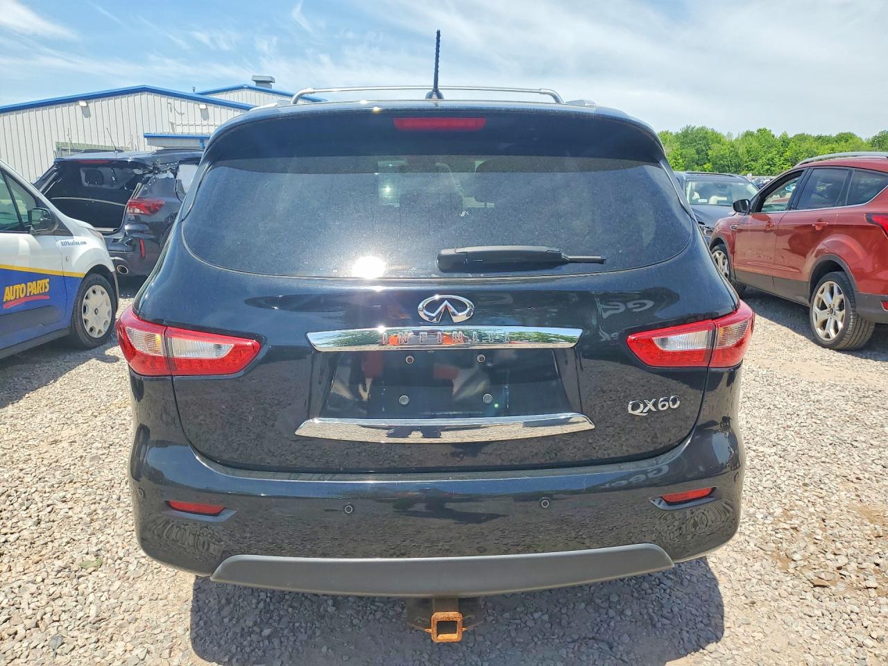 2015 Infiniti Qx60 Base Black vin: 5N1AL0MM4FC507561