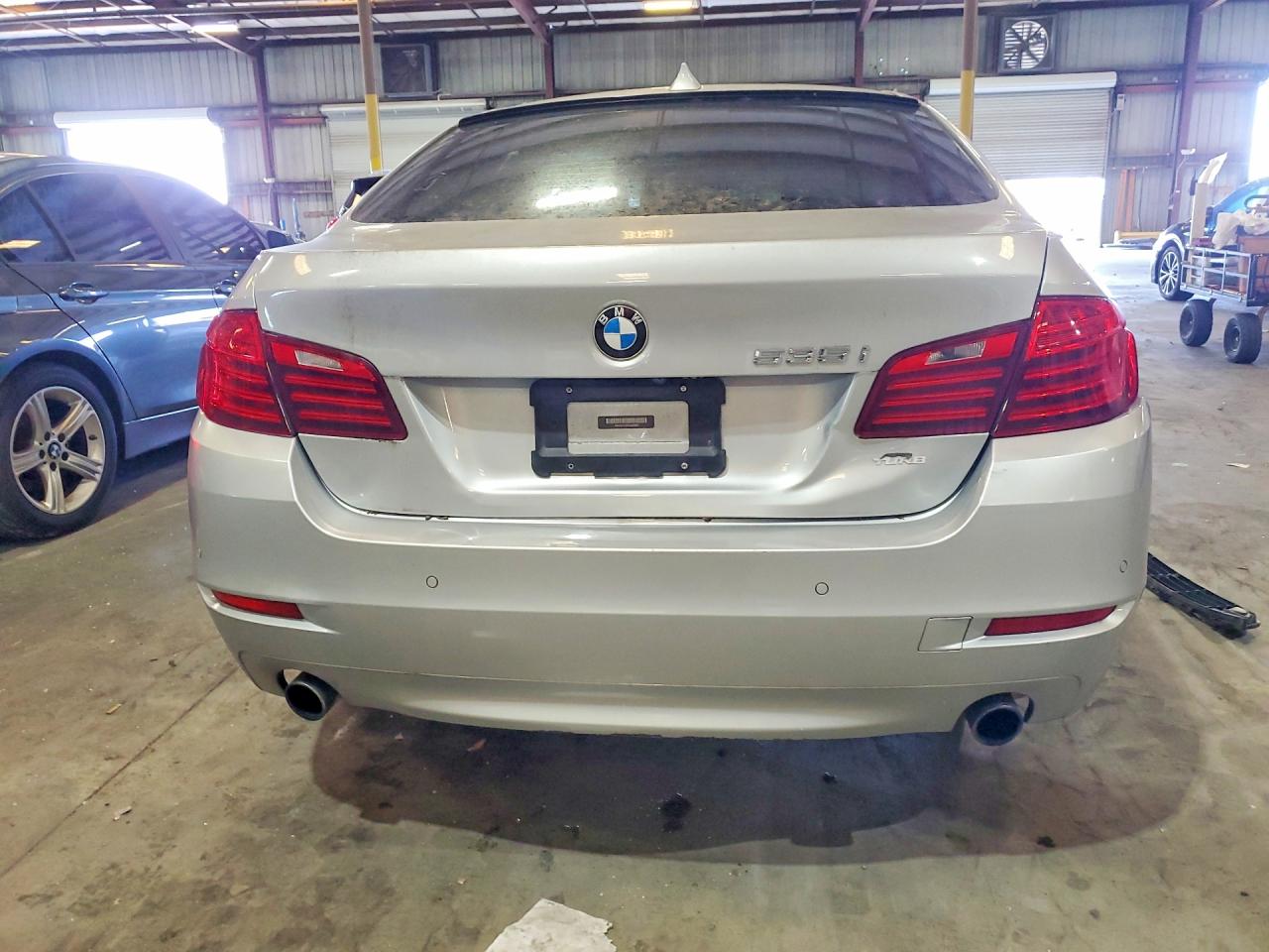2014 Bmw 535 I Silver vin: WBA5B1C53ED479881