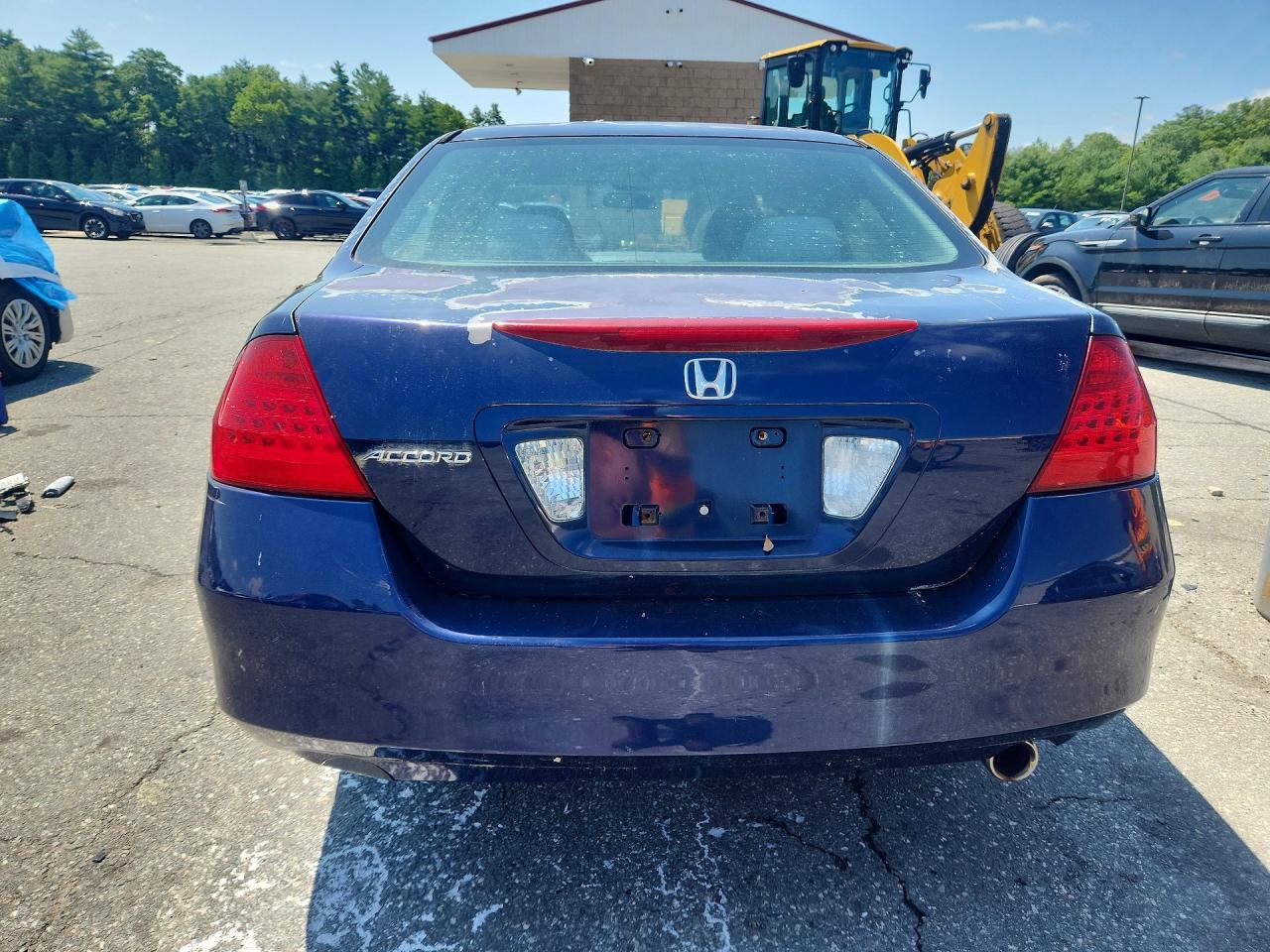 2006 Honda Accord Se Blue vin: 1HGCM56316A173790
