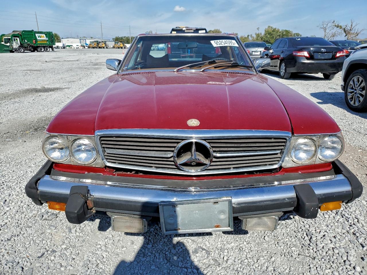 1976 Mercedes Benz 450 Sl Red vin: 10704412031923
