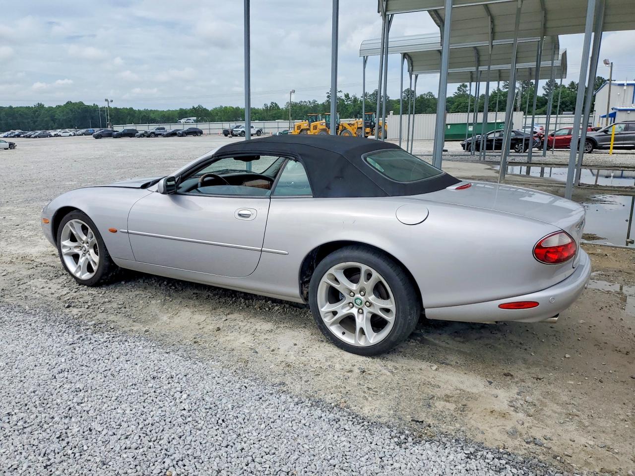 2003 Jaguar Xk8 Серебряный vin: SAJDA42C632A33563