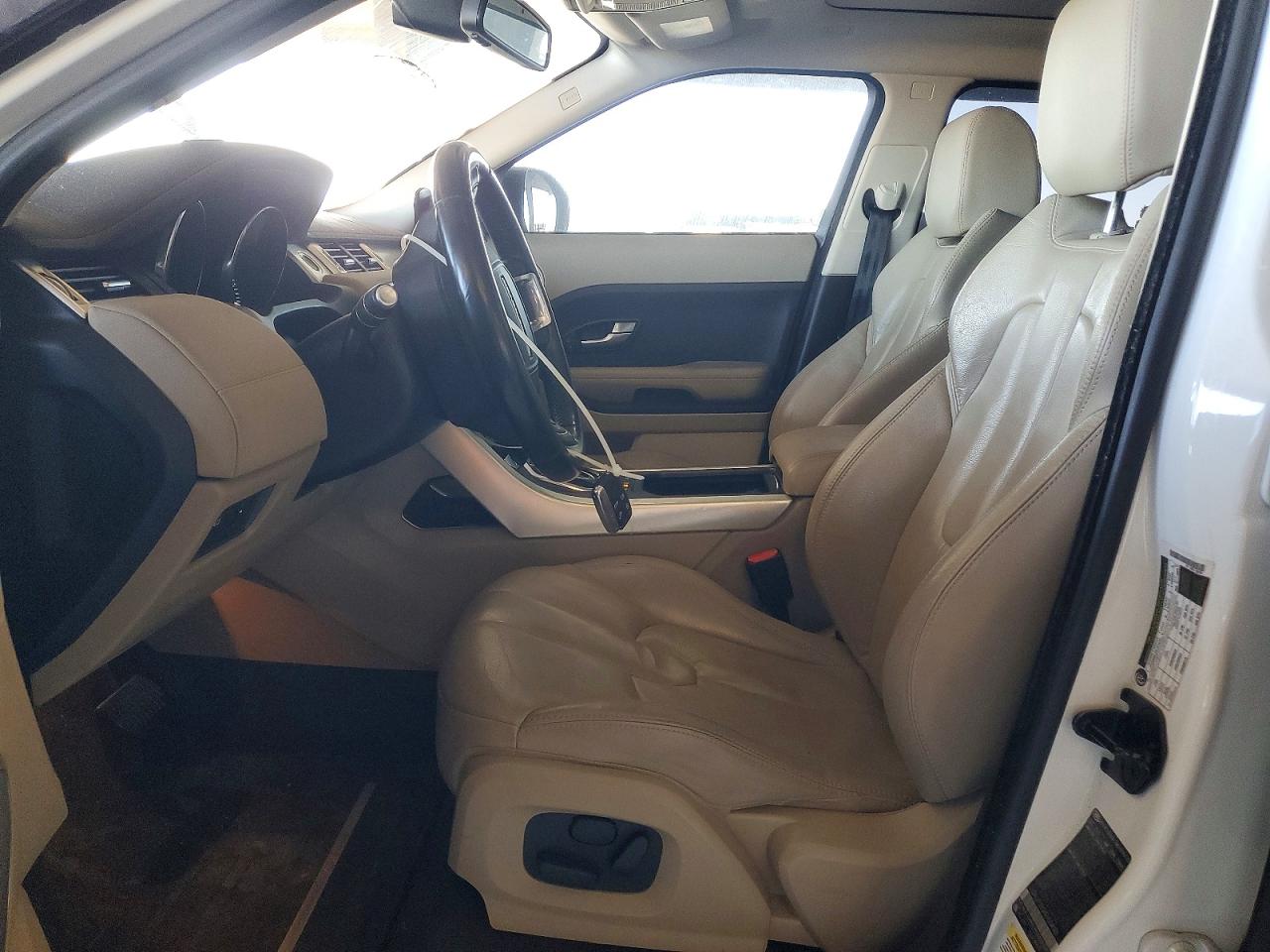 2015 Land Rover Range Rover Evoque Pure Plus White vin: SALVP2BG6FH034180