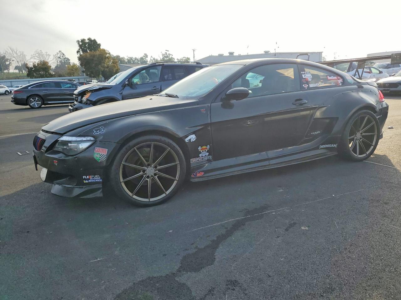 2008 Bmw M6 Black vin: WBSEH93558CY24881