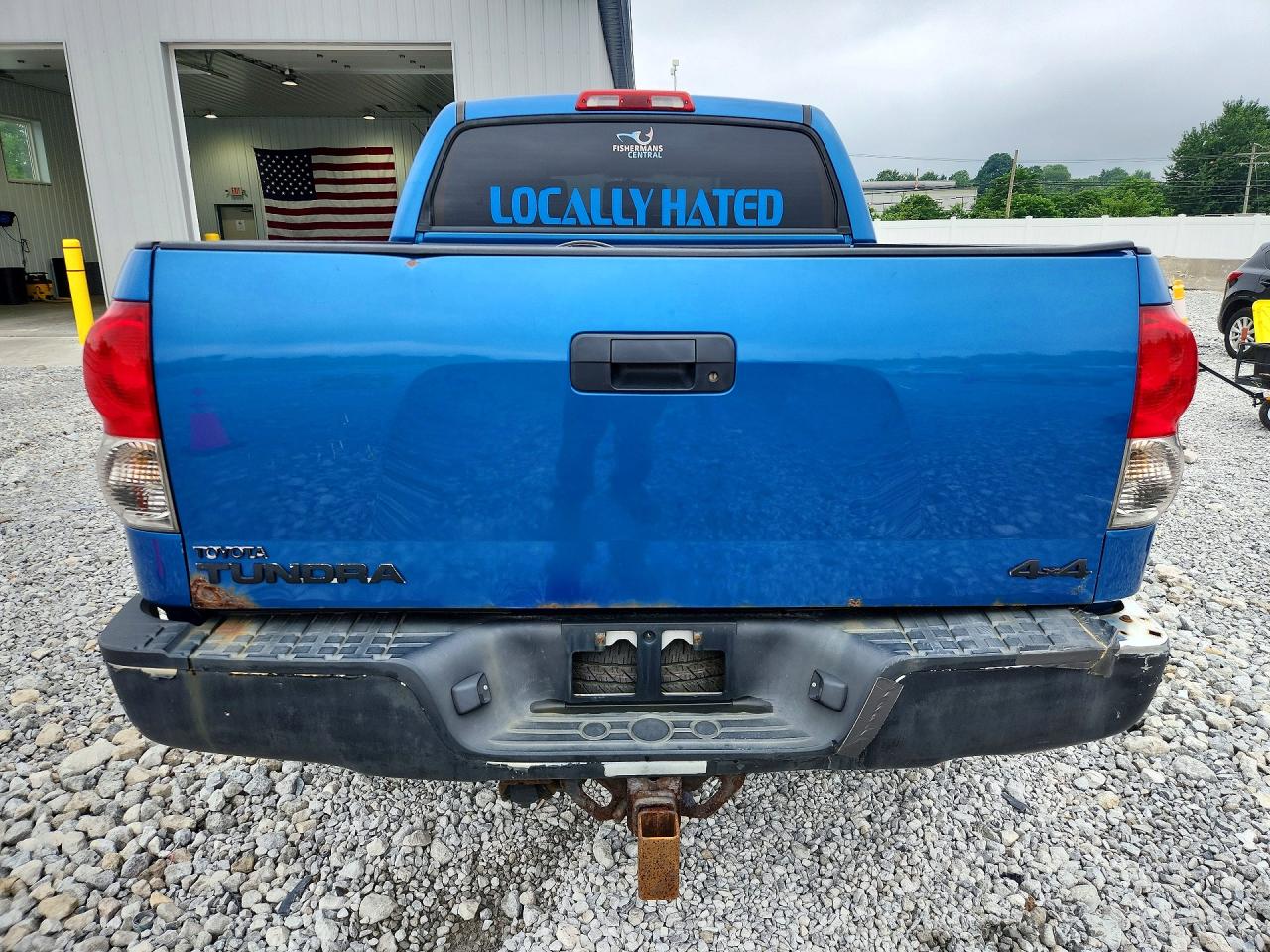 2008 Toyota Tundra Grade Blue vin: 5TBDV541X8S510859