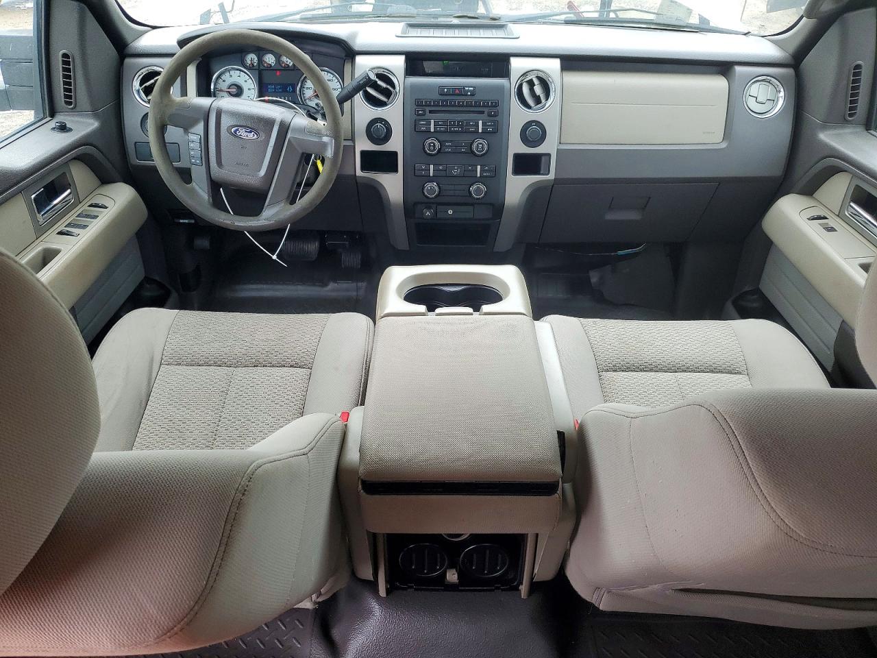 2010 Ford F150 Supercrew White vin: 1FTFW1EV7AFB51449