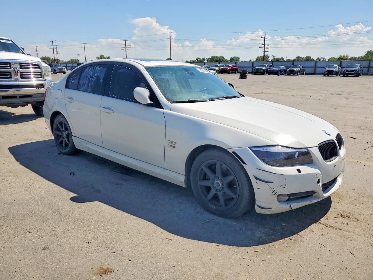 2010 Bmw 328 Xi Sulev White vin: WBAPK5C57AA648277