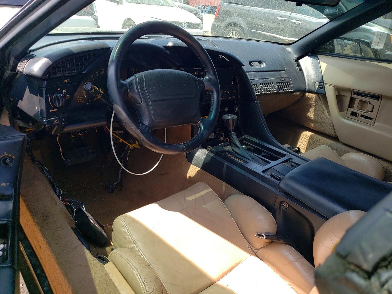 1992 Chevrolet Corvette Green vin: 1G1YY23P9N5115411