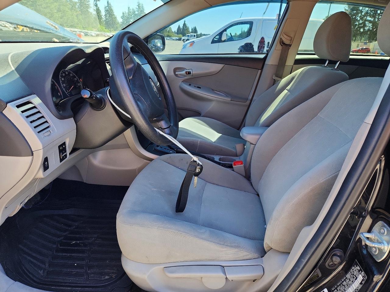 2013 Toyota Corolla L Black vin: 2T1BU4EE4DC027710