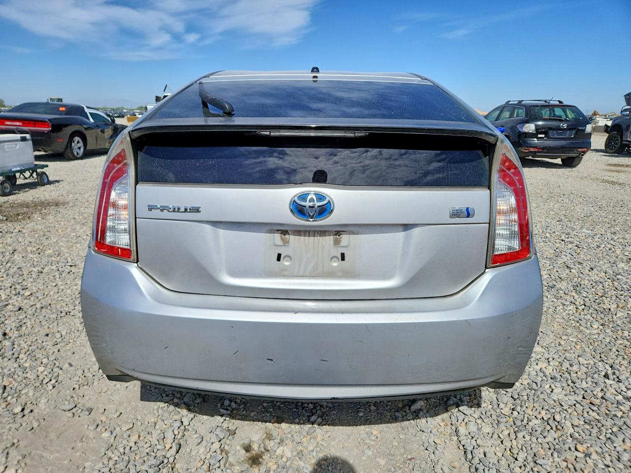 2012 Toyota Prius Two Silver vin: JTDKN3DUXC5496733