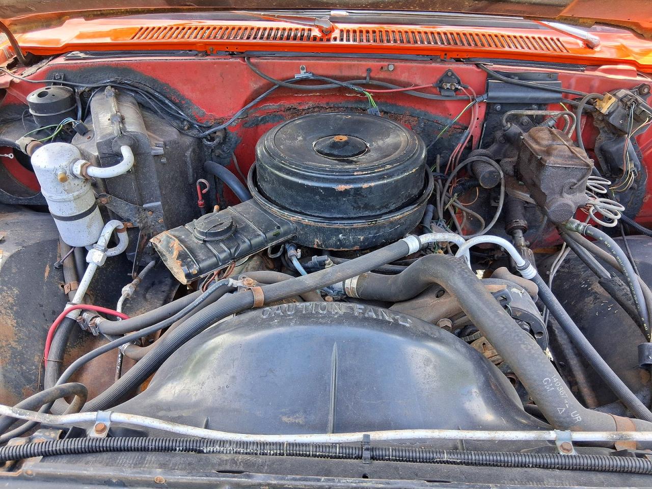 1981 Chevrolet C30 Orange vin: 1GCHC34M0BB129355