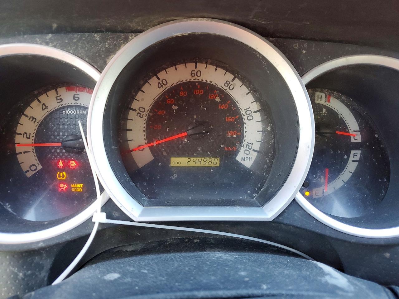 2013 Toyota Tacoma Double Cab Prerunner Red vin: 5TFJU4GN2DX042507