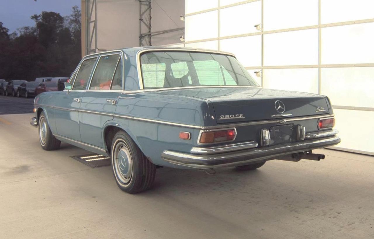 1972 Mercedes Benz 280 Se Blue vin: XXX10806712015098