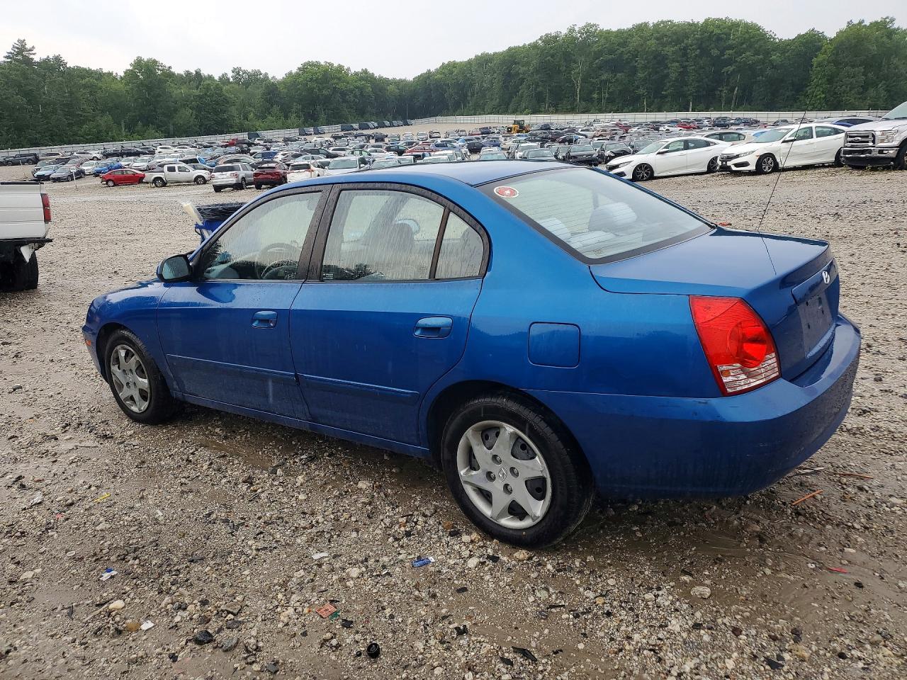 2006 Hyundai Elantra Gls Blue vin: KMHDN46D16U267066