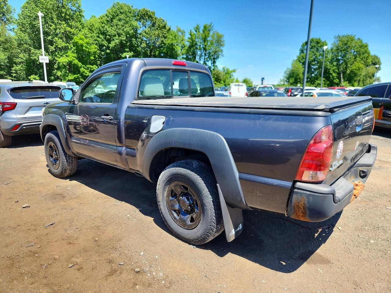 2012 Toyota Tacoma Base Gray vin: 5TFPX4EN9CX008325