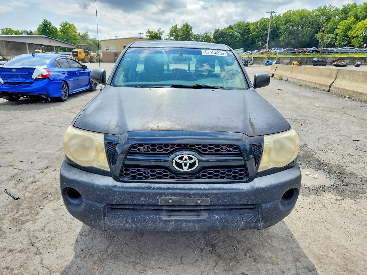 2011 Toyota Tacoma Base Black vin: 5TFNX4CNXBX004230