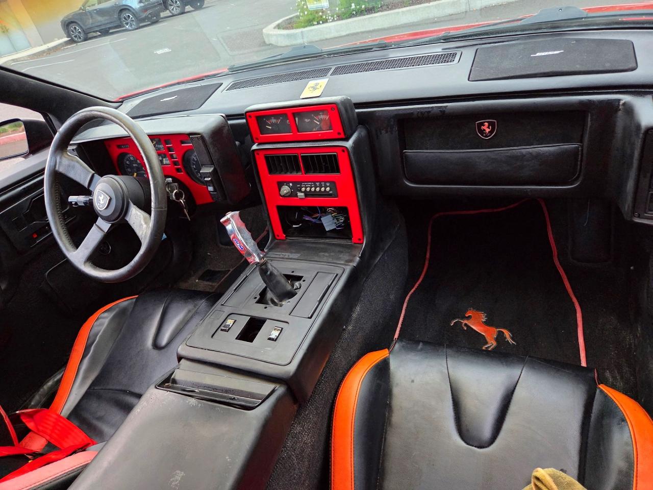 1986 Pontiac Fiero Gt Red vin: 1G2PG9797GP281044