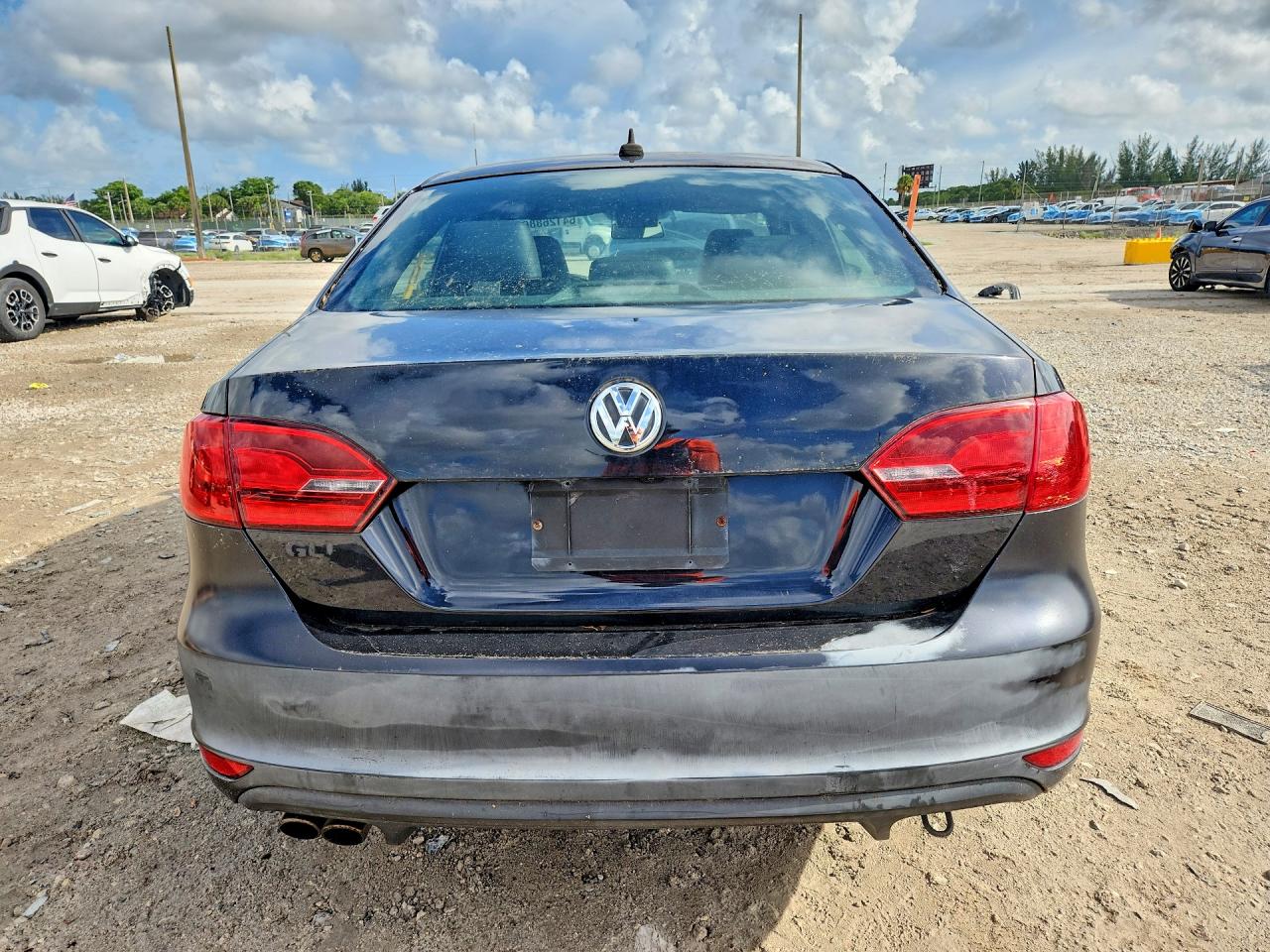 2013 Volkswagen Jetta Gli Black vin: 3VW467AJ2DM264658