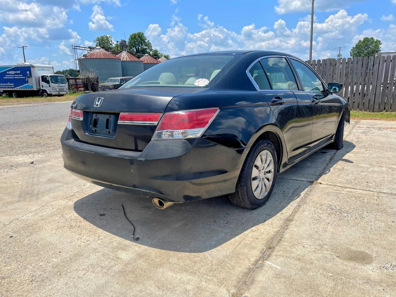 2011 Honda Accord Lx Black vin: 1HGCP2F35BA082716