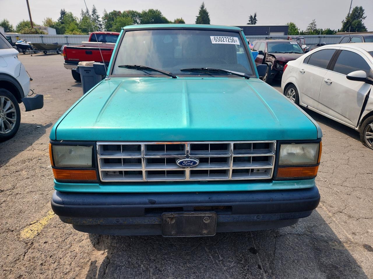 1992 Ford Ranger Green vin: 1FTCR10A2NTA32696